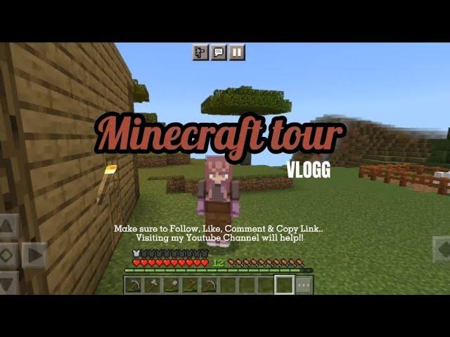 MINECRAFT TOUR !! | AshleyGaming