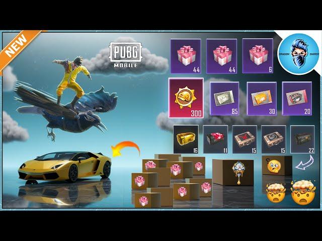 A Lot Of Gift Boxes Crate Opening in Pubg Kr ! New Premium Crate ￼in Pubg Kr 565+Crats