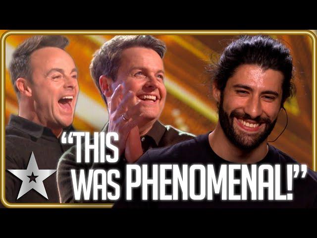 Beatbox MASTER gets Ant & Dec's GOLDEN BUZZER! | Unforgettable Audition | Britain's Got Talent