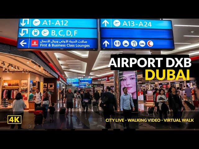 Dubai Airport DXB ️ kompletter Rundgang