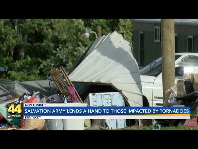 The Salvation Army lends a hand by responding to tornado victims in Kentucky