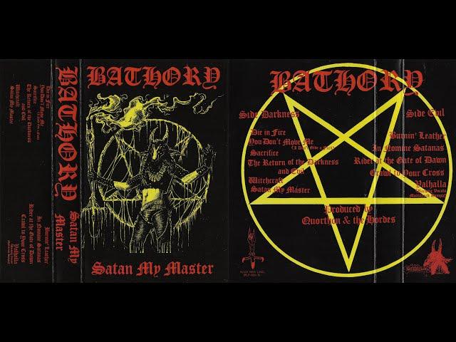 BATHORY - SATAN MY MASTER (COMPILATION 1983-1989) TAPE RIP [BLACK METAL]