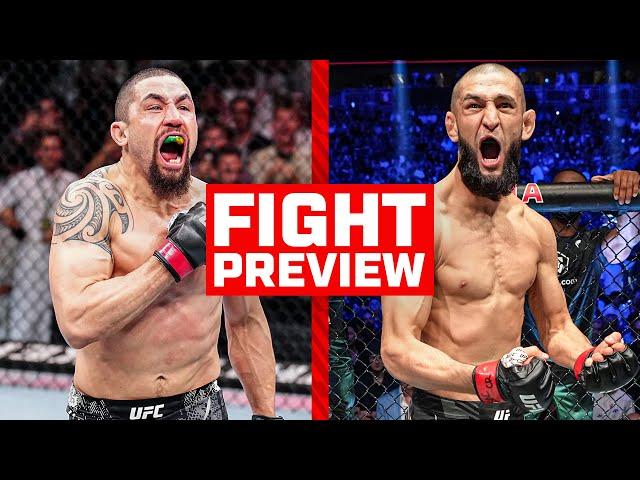 Prepared For A Dog Fight | Whittaker vs Chimaev Fight Preview