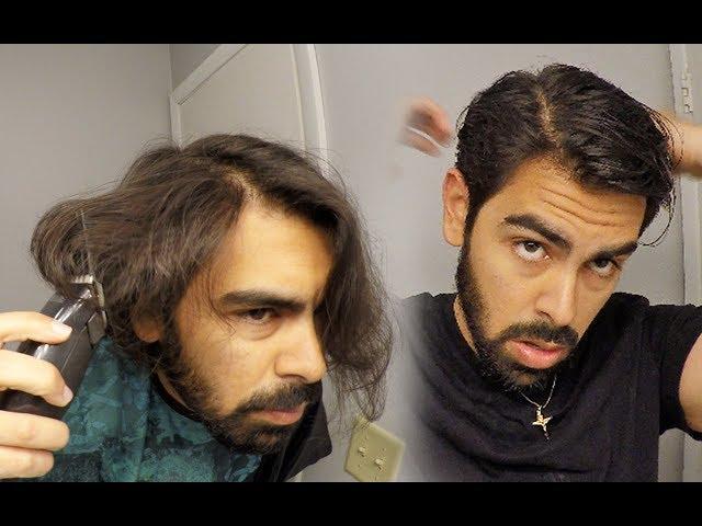 Self Haircut - Long Hair | How to Cut Your Own Hair | How to Cut Long Men's Hair | Tip #25