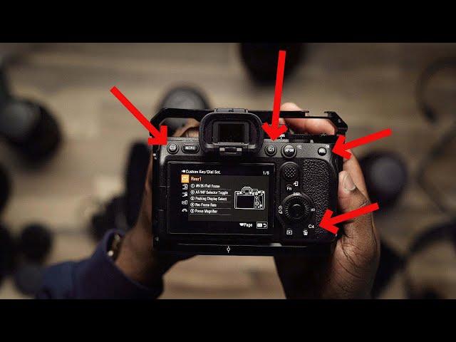 SONY a7iv SETTINGS | Custom Buttons