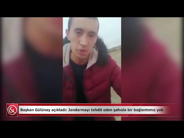 Başkan Gülünay açıkladı: Jandarmayı tehdit eden şahısla bir bağlantımız yok | Samsun ve Haber