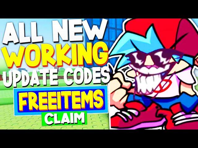 *NEW* ALL WORKING CODES in UNTITLED FNF ANIMATIONS CODES! ROBLOX