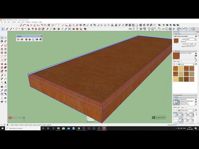 HOW TO SMOOTH EDGES - SKETCHUP TUTORIAL