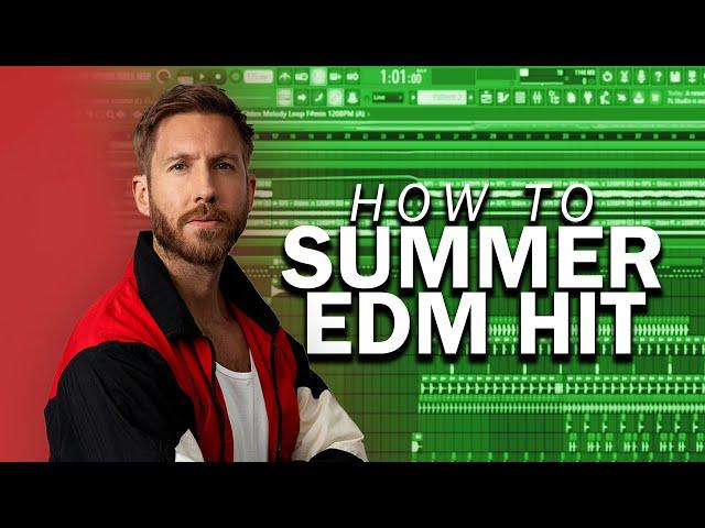 Making A Melodic Summer EDM Song From Scratch In FL Studio