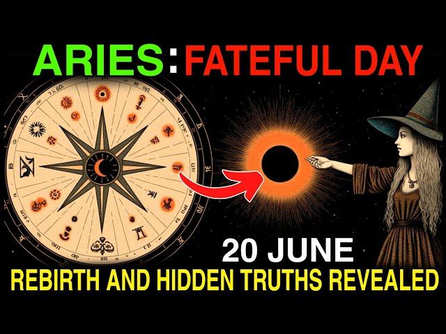 Aries  20 JUNE 2025: The Day That Will Change EVERYTHING! Hidden Secrets & Karmic Shifts Revealed!