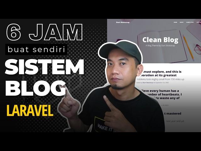 DIPANDU SAMPAI JADI | CARA MEMBUAT BLOG MENGGUNAKAN LARAVEL 11