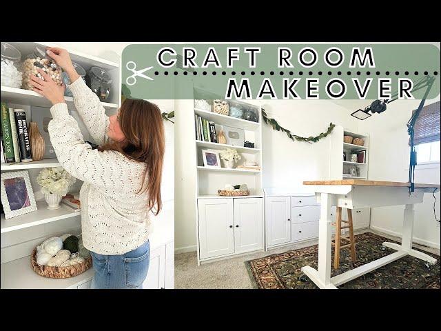  CRAFT ROOM MAKEOVER 2023 EDITION!