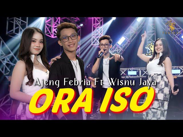 Ajeng Febria ft Wisnu Jaya - ORA ISO | Santara ( Official Music Live )