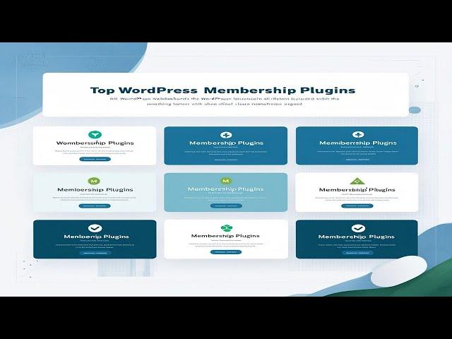 Top Membership Plugins for WordPress Sites