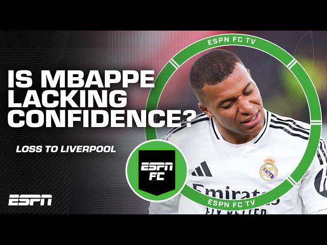 LACK OF CONFIDENCE & EFFORT?!  Talking Real Madrid's loss to Liverpool in UCL | ESPN FC