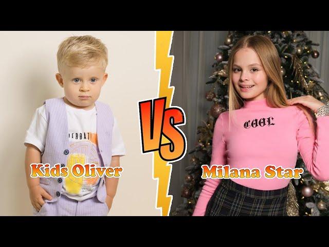 Milana Star VS Kids Oliver (Kids Diana Show) Transformation  New Stars From Baby To 2024