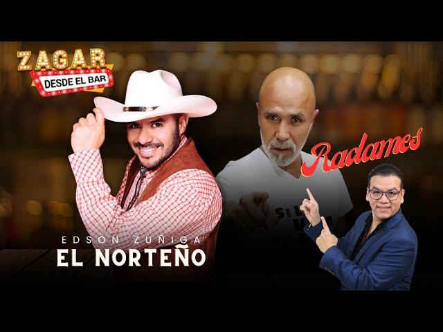 Zagar desde el Bar con Radames y el Norteño