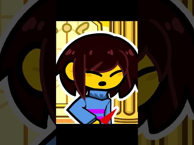 Фриск флиртует с Чарой #shorts #undertale #андертейл #комикс #санс