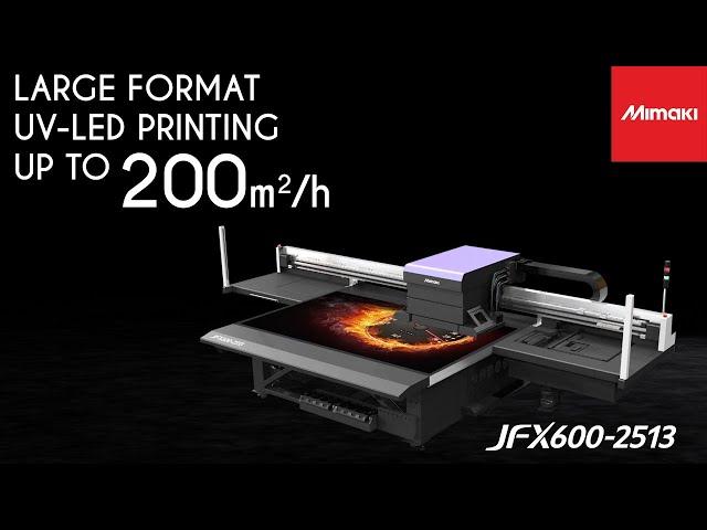 New Large Format UV Flatbed Printer | JFX600 | Product Video