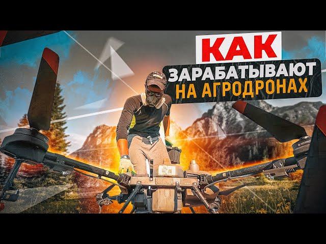 КАК ЗАРАБОТАТЬ 14 МЛН НА ДРОНАХ ДЛЯ СЕЛЬСКОГО ХОЗЯЙСТВА? DJI AGRAS T30