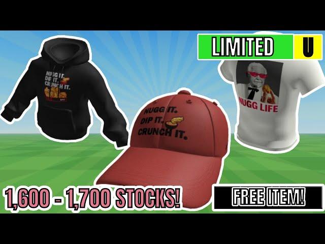 FREE LIMITEDS (WITH VPN) | HOW TO GET THE KFC CAP, T-SHIRT & HOODIE (ONLY FOR SAUDI ARABIA) [ROBLOX]