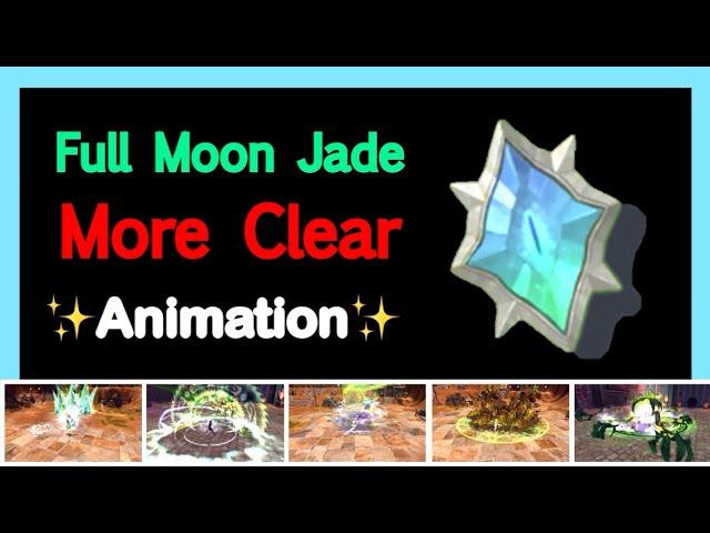 Full Moon Jade More clear Animation (Before & After) / All Class / Damage Detail / Dragon Nest Korea