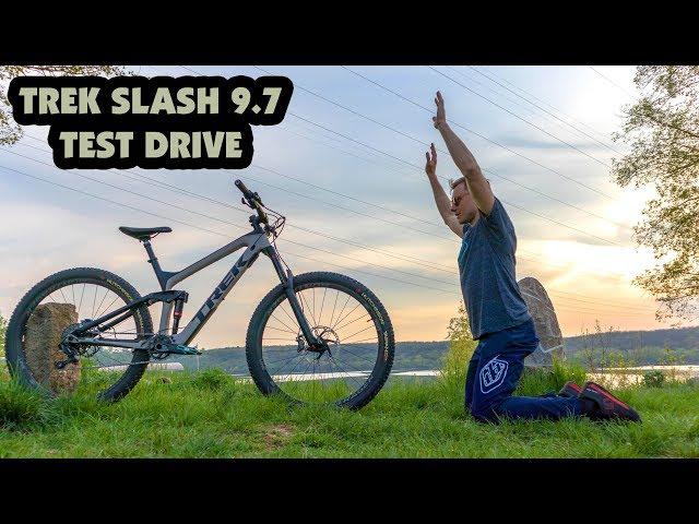 ПОБИТ РЕКОРД ТЕСТОВОГО КРУГА TREK SLASH 9.7 2018 TEST DRIVE