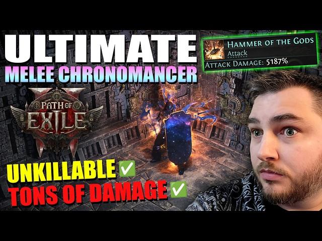 Path of Exile 2 - ULTIMATE Hammer Chrono Build Guide (VERY STRONG Melee Chronomancer) HotG Spammer