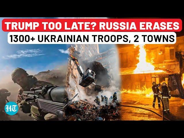 Trump Fails to Halt Russian Advance? 1,300+ Ukrainian Troops Lost, 2 Towns Fall Before Turkey Talks