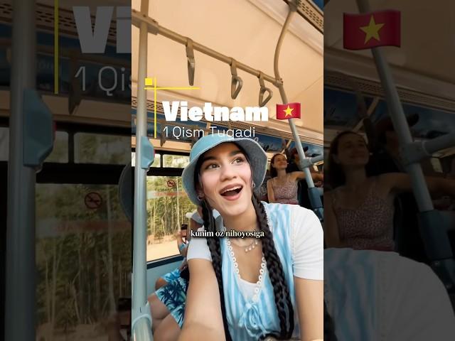 Vietnamda birinchi kunim #styuardessa #uzbek #vietnam #sayohat #flightattendant #Bortkuzatuvchi