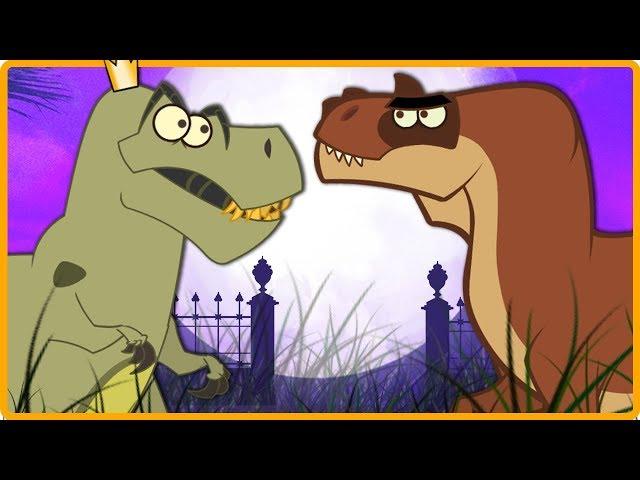 T Rex Vs Gorgosaurus | Learn Dinosaur For Kids | Funny Cartoon Dinosaur Videos | I'm A Dinosaur