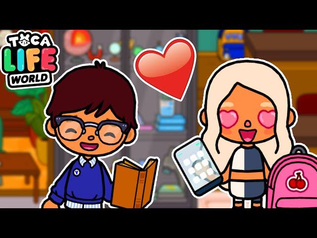 ПОПУЛЯРНАЯ ДЕВОЧКА ВЛЮБИЛАСЬ в БОТАНИКА!  Popular fell in love with "Nerd" Toca Boca Life World 