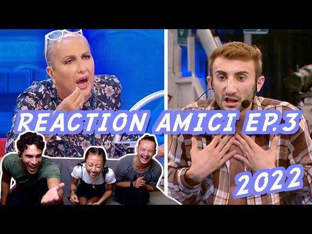 Di nuovo maglia SOSPESA per Ramon | Reaction Amici 2022 ep.3