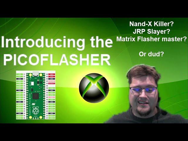 PicoFlasher - NandX replacement or nah? Xbox 360 nand reading with a Rpi Pico