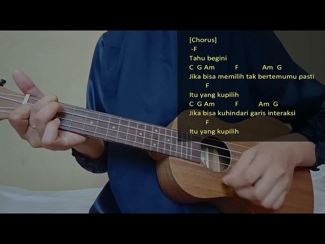 INTERAKSI (TULUS) - TUTORIAL UKULELE CHORD