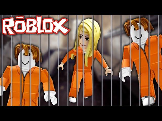 2 НУБА И ДЕВУШКА ПРО ДЕЛАЮТ ПОБЕГ ИЗ ТЮРЬМЫ В ROBLOX!