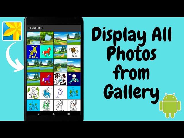 Display Photos from Gallery - Android Studio Tutorial