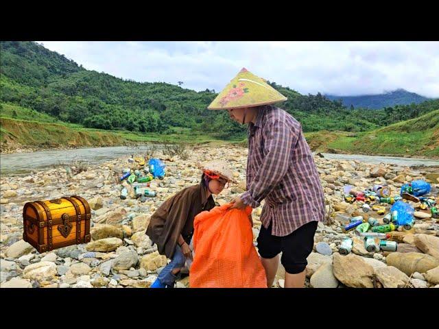 A Day Go to remote place deserted find valuable things bring back to sell | Lý Linh Đan Orphans