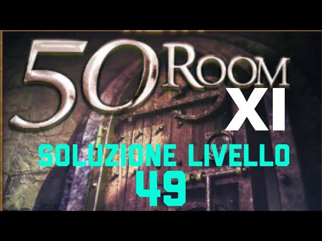 Soluzioni Room Escape 50 rooms 11 Walkthrough livello 49 level 49