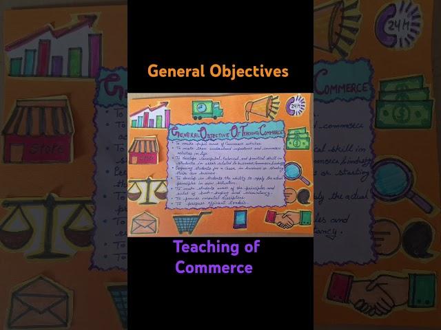 General Objectives of Teaching of Commerce|| Teaching Subjects || B.Ed. #teachingpractice