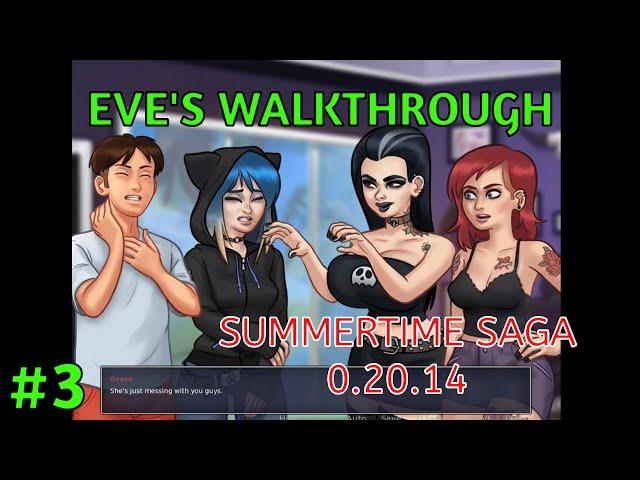 Eve, Grace & Odette Complete Storyline | Summertime Saga 0.20.14 | Eve Grace Odette Walkthrough #3