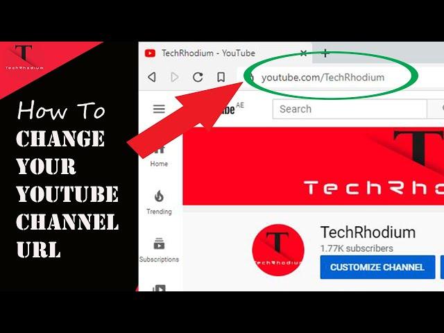 How to Change your YouTube Channel URL | 2020