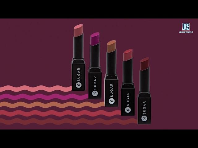 Sugar Cosmetic Products Intro | Motion Graphic | JSSHOWREELS