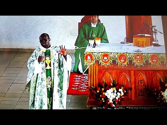 Comedian Priest Celebrate Mass at Vrc Thika (Fr.Gerrard from Radio Maria )