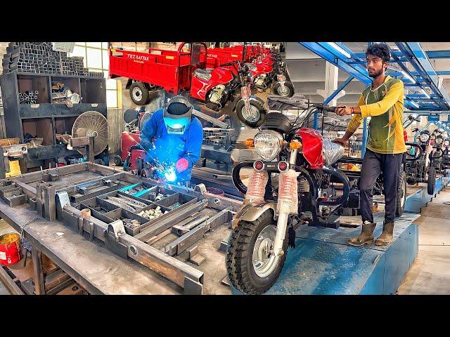 Amazing Manufacturing Process of Tez Raftar Loader Rickshaw|