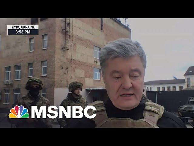 Fmr. Ukrainian President Poroshenko: “This Is A Terrorist Attack At The NATO Border”