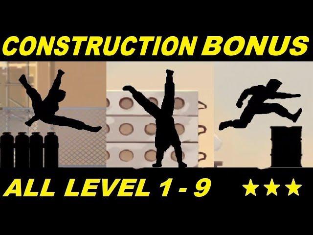 Vector Full - All Level 1 - 9 Construction Yard Bonus Classic Mode HD (All 3 Stars)