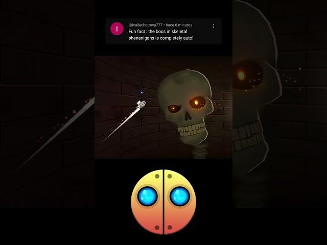 Boss in Skeletal is AUTO? part 2 #geometrydash #gdupdate #gd #deluxe12 #gaming #games #memes #music