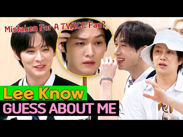 [Knowing Bros] What Action Of Lee Know Caused A Big Misunderstanding? | GUESS ABOUT ME