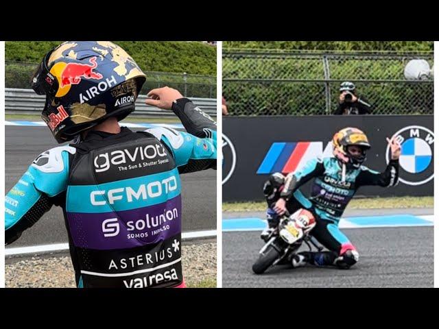 David ALONSO  2024 Moto3 Campeón! 祝福ポケバイパフォーマンス完全版@Motegi